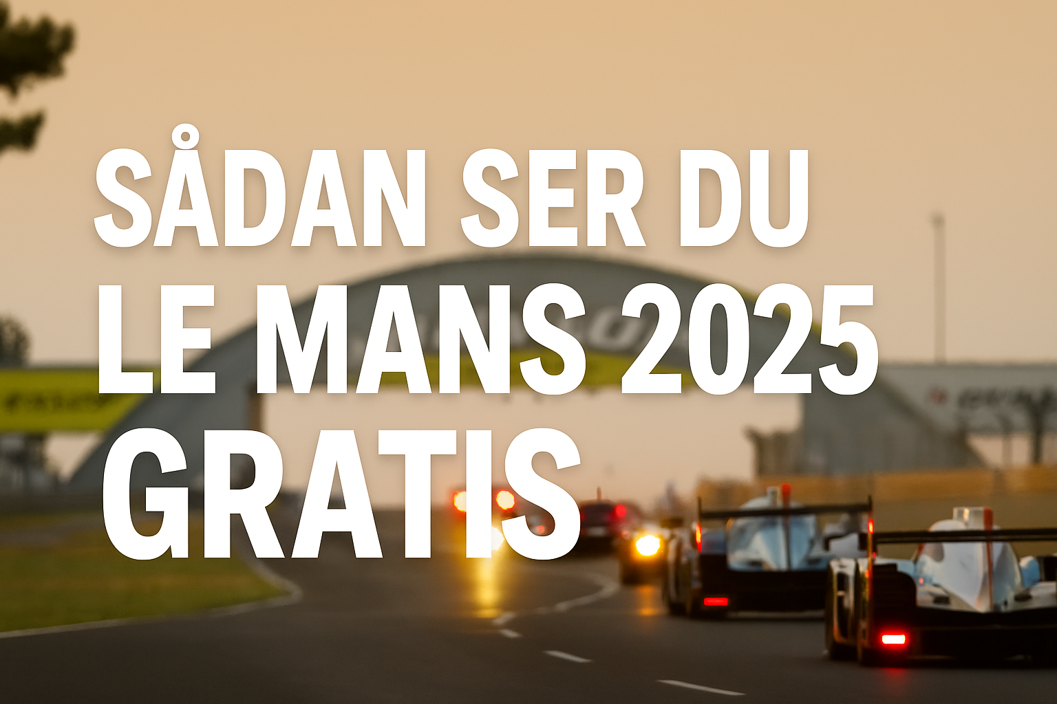 Le Mans 2025 gratis